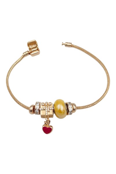 Güler Yüzlü Silver XUPING GIFT PACK BALL BRACELET ROSE