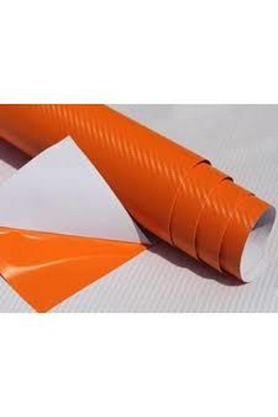 Ecce Orange Carbon Foil with Air Conditioner 152 Cm X 1 Mt