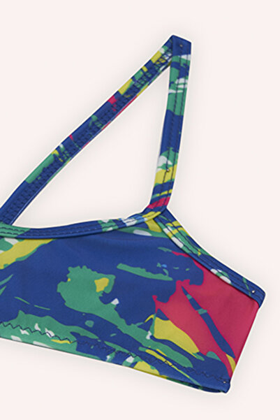 Panço Kız Çocuk Çok Renkli Bikini
