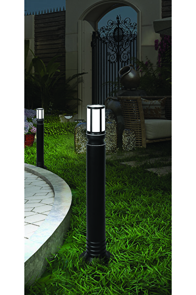 Ucuz Geldi Zita Bahçe Aydınlatması Galata Kafesli 80 cm Set Üstü Bahçe Direk ...
