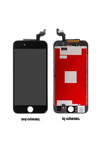 Nettech Teknonet iPhone 6S Compatible Aa Quality Lcd Touch Slatted - Black