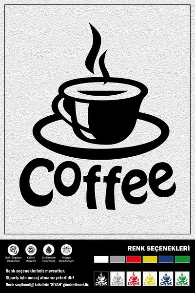 Ecce AUTOCOLANT CAFEA 50 x 60 cm