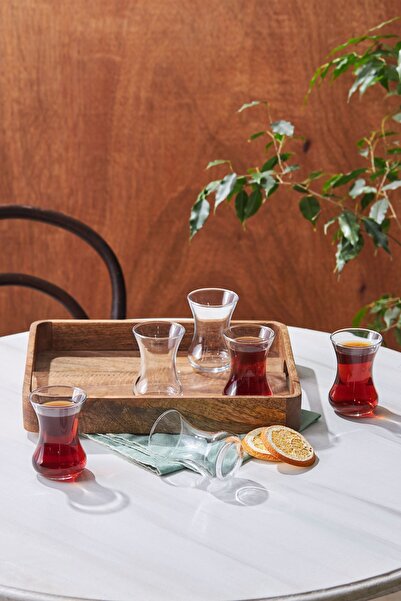 ORTAKÖY CENNETİ Vefa 6-Piece Tea Glass Set