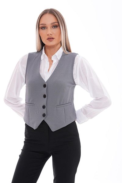 ŞİMAL Vestă de damă cu închidere cu nasturi 245289   -