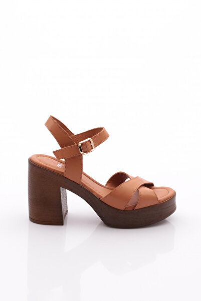 DGN 2029 Kadin Topuklu Sandalet