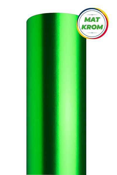 Ecce Matte Chrome Green Adhesive Foil 152 cm X 1 m