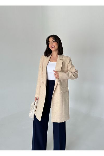 VUNTAL Loose Long Blazer Jacket - Limited Edition