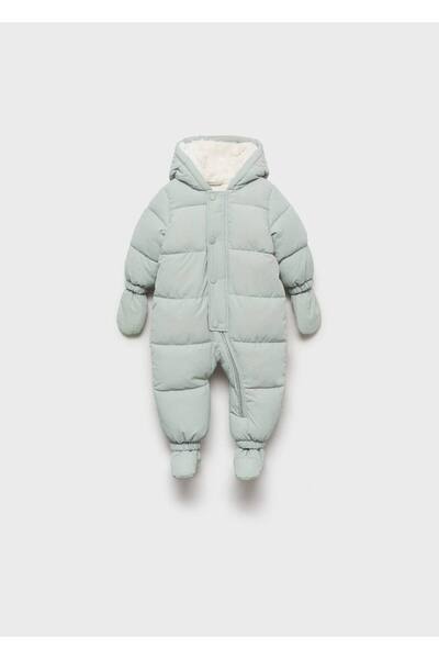 MANGO Baby Salopetă din blană artificială