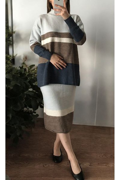 Flow مجموعة MISSEALE BLUE TRIQUE السفلية العلوية