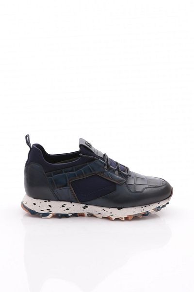 DGN Ανδρικά παπούτσια με κορδόνια παπούτσια Navy Blue 62163617