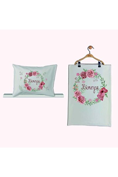 Pia Baby Gl 1937-11 Isme Özel Bebek Battaniye Yastık Seti