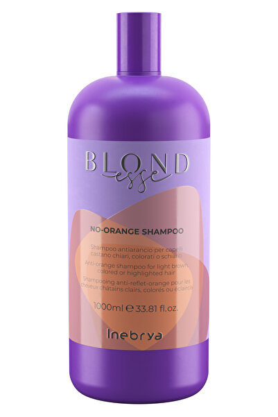 Inebrya شامبو بلو من بلونديس نو-أورانج للشعر الأشقر الداكن والبني الفاتح 1000 مل