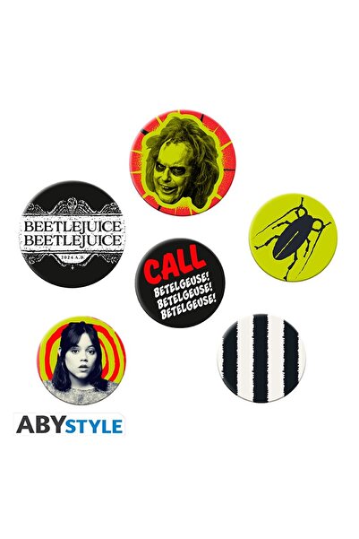 ABYstyle Beetlejuıce Badge Pack ( Rozet Seti ) Abyacc550