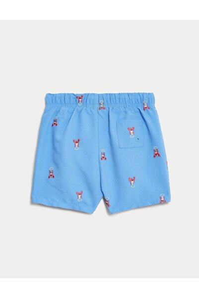 Marks & Spencer Istakoz Desenli Deniz Şortu (0-3 Yaş)