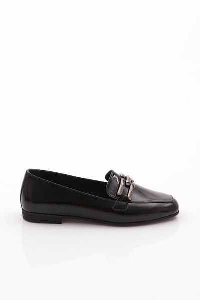 DGN Μαύρο λουστρίνι Loafer - Γυναικεία Αξεσουάρ Παπούτσια 8122678
