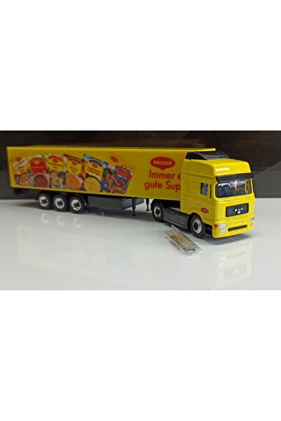 Schuco 1:87 MAN FH DORSELİ TIR. ( MAGGİ) KÜÇÜK BOY MODEL