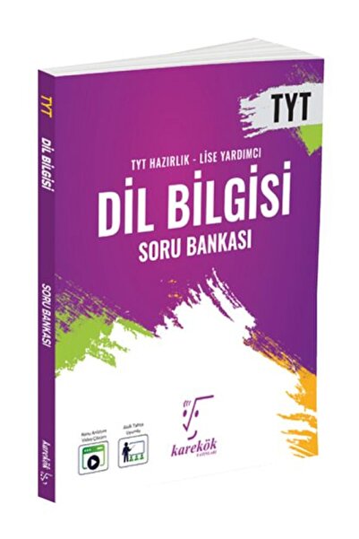 Karekök Yayınları TYT Hazırlık-Lise Yardımcı Dil Bilgisi Soru Bankası (Güncel...