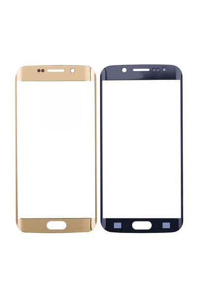 Nettech Teknonet Samsung Galaxy G925 S6 Edge Compatible Touch Lens - Gold