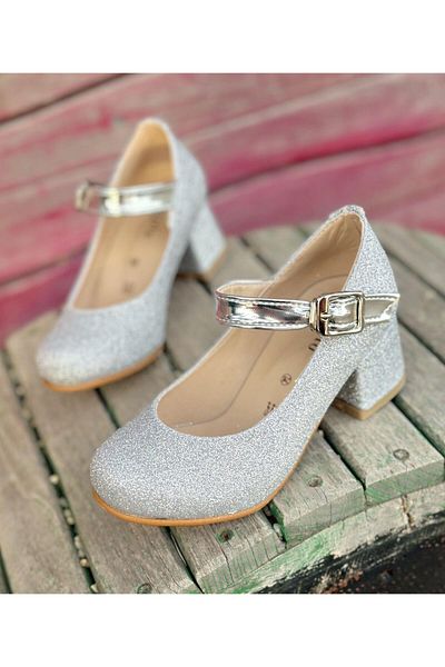 Surpie Shoes Children's High Heels, Children's Evening Dress High Heels