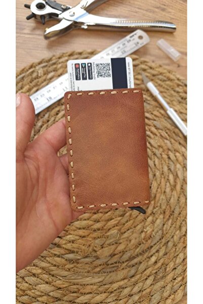 GoGoPlus Monies Mechanismed Hand Stitched Card Holder