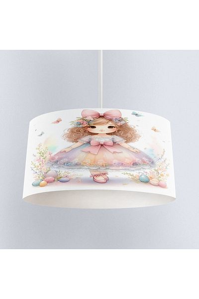 Else Dekor Little Princess Patterned Girl's Room Pendant Chandelier Model