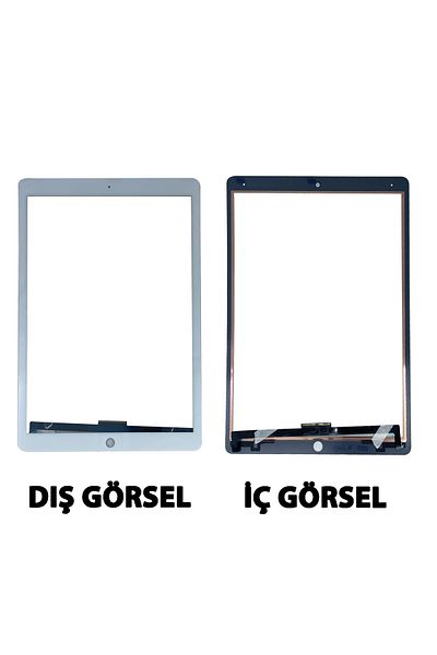 Nettech Teknonet iPad Pro 12.9 2Nd Generation Compatible Touch Lens Oca - White