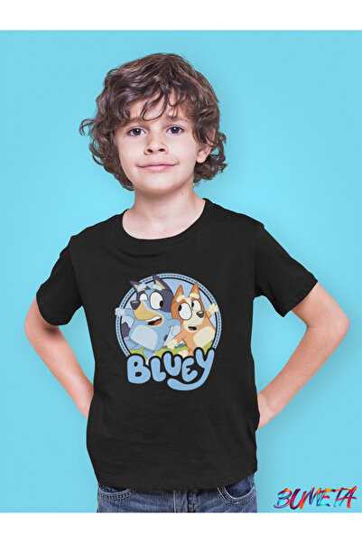 Bumeta Tricou pentru copii Bluey Bandit Heeler Chilli Heeler