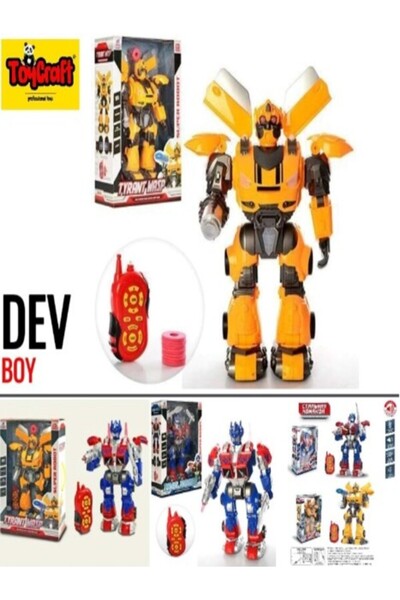 sfs elektrik TOY CRAF T UZ.KUM. SÜNGER ATARLI YÜRÜYEN DEV ROBOT 6020/6021 * 4