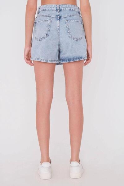 ByCukurovaFrango Short Denim Shorts Skirt