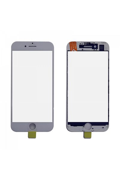 Nettech Teknonet iPhone 7 Plus Compatible Touch Lens Oca Polarized Frame - White