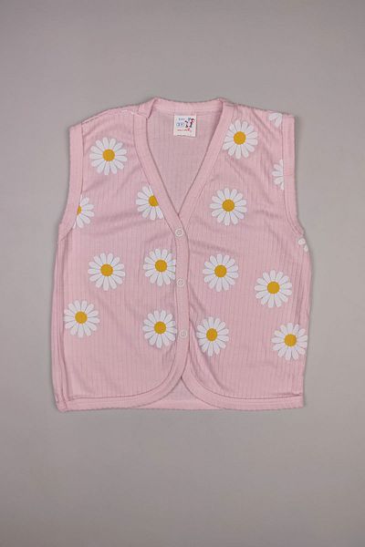 Peki Retro Baby Body - Add 5 Pay 4, Cotton Daisy Vest, Top Suede Sweater, Gift 14873
