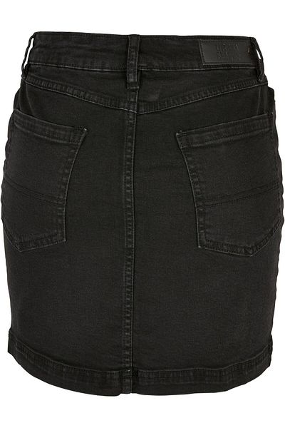 Urban Classics Damen Ladies Stretch Denim Mini Skirt