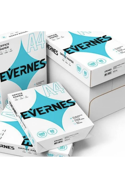 EVERNES ورق مكتب Everness مقاس A4 - صندوق واحد (5 عبوات) ورق تصوير عالي الجودة