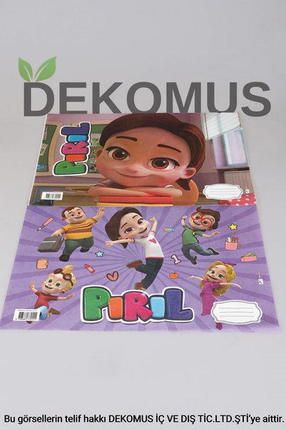 PIRIL DEKOMUS İLE YENİ SEZON LİSANSLI PIRIL 2'Lİ BESLENME ÖRTÜSÜ