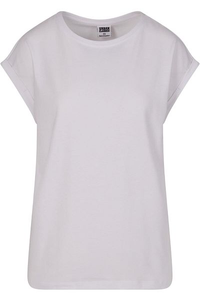 Urban Classics Damen Ladies Extended Shoulder Tee 2-pack