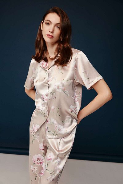 Bonnie Clyde Set pijamale imprimate pentru femei - 0BC.S2.U4.Bb3.0Ao.Tn0.I.3DnAi0.Ne.24.BC
