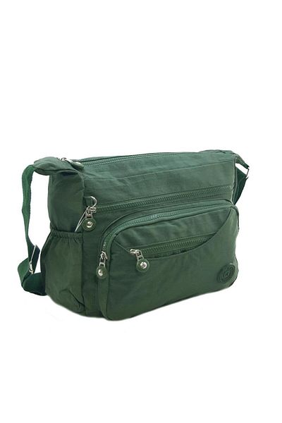Baginn Geantă Messenger cu mai multe compartimente Curea încrucișată din material textil clinker rezistent la ploaie