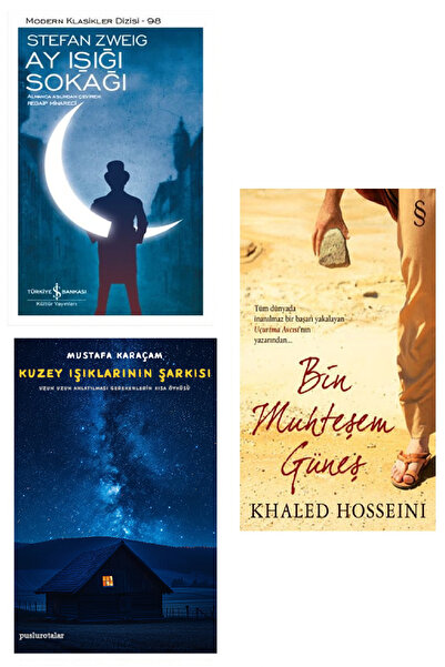 TÜRKİYE İŞ BANKASI KÜLTÜR YAYINLARI Bin Muhteşem Güneş - Khaled Hosseini + Ay...