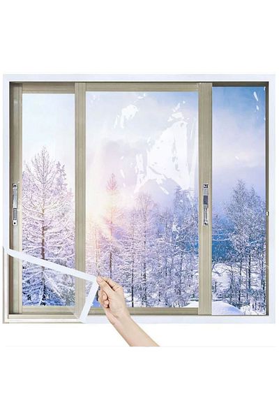 MelyaBella Window Air Wind Insulation Film 3*8 Meters
