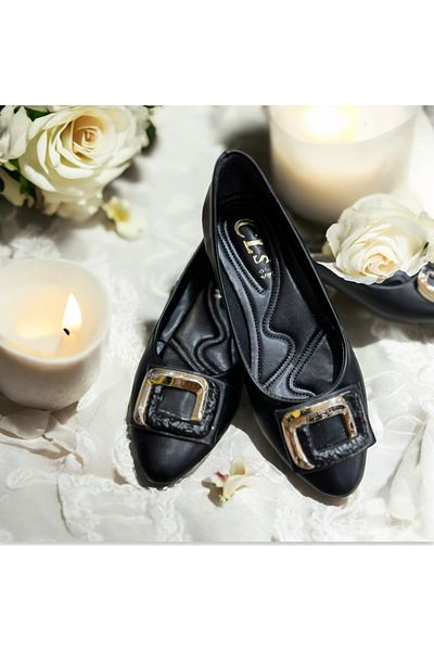 Lion Orthopedy Daily Rhinestones Comfortable Ballerinas