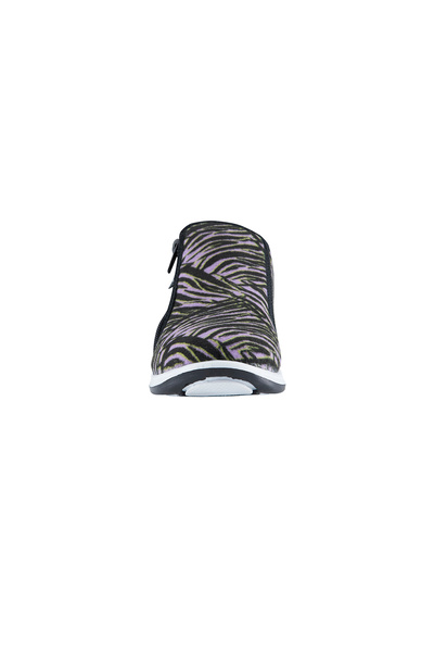 Panço Kız Çocuk Zebra Desenli Panduf