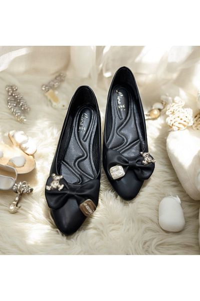 Lion Orthopedic Daily Stoned Ballerinas