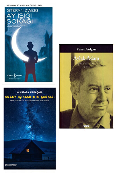 TÜRKİYE İŞ BANKASI KÜLTÜR YAYINLARI Aylak Adam - Yusuf Atılgan + Ay Işığı Sok...