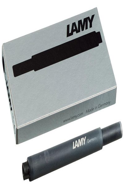 Nextpage خرطوشة قلم حبر أسود من Lamy T10S - عبوة من 5 قطع