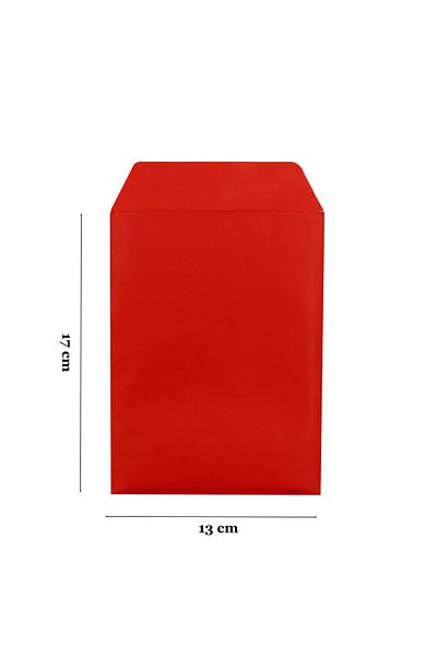 reprodesign 5 Red Balloon Envelopes - 13X17 cm