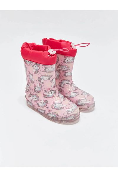 Prego Cizme de ploaie pentru copii UNICORN - Lână în interior, plastic în exterior