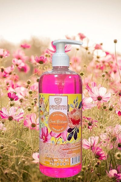 FREYR 750ml Moisturizing and Extra Flower Garden Perfumed Liquid Hand Soap