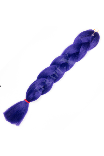 devirhesapdevri Örgülük Saç Tek Renk Mor 100 gr