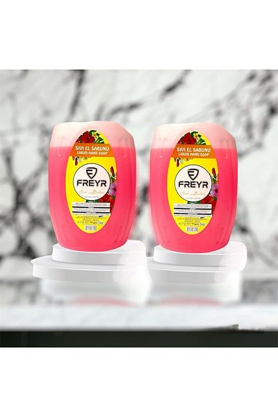 FREYR 5 Lt Extra Flower Garden Perfumed Moisturizing Liquid Hand Soap - 2pcs