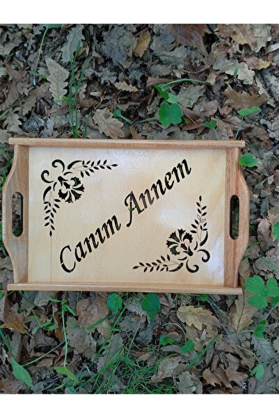 UmutAksesuar صينية خشبية